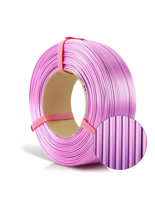 Rosa3D Filament PLA Magic Silk 1.75, 1kg, ReFill | Pink Dynamic