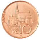 Dýško 10 Kč