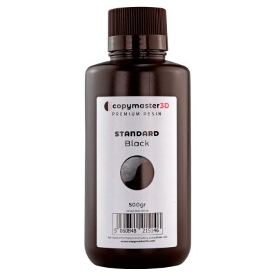 Copymaster3D Resin UV Standard, 0.5kg | Black