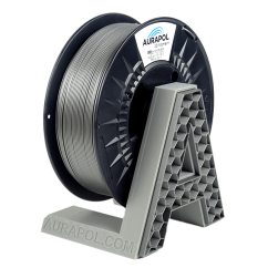 AURAPOL PLA 3D Filament 1 kg - 1.75 mm | Silver