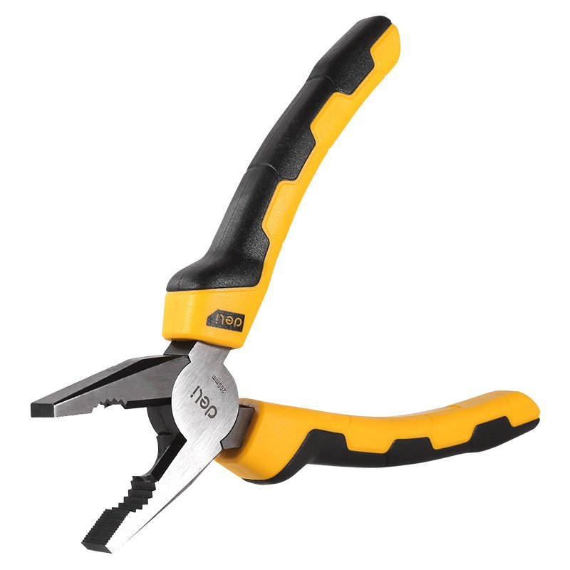 Combination pliers Deli Tools ELD2008 8" | Yellow