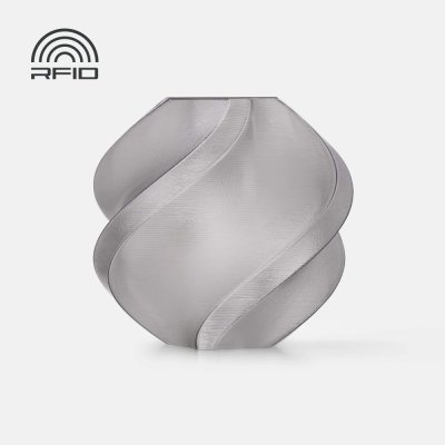 Bambu Lab Filament PETG Translucent 1kg, Refill | Gray