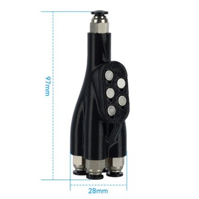 Bambu Lab 4-in-1 AMS feeding pipe | P1, X1 - klon