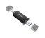 Čtečka karet C-tech UCR-02-AL, USB 3.0 TYPE A/ TYPE C, SD/micro SD