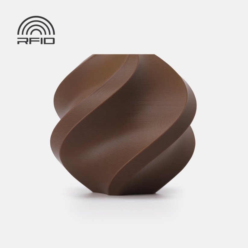Bambu Lab PLA Basic 1kg, with spool | Hnědá - Cocoa Brown