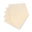 Poplar plywood 3 mm - 110x120 mm - 5 pcs
