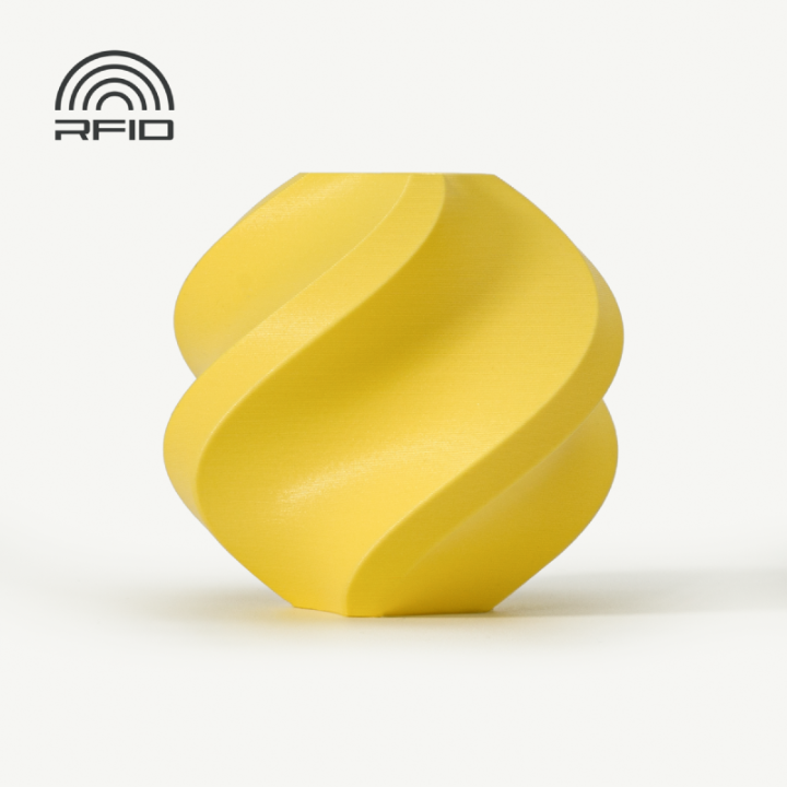 Bambu Lab Filament PLA Matte 1kg, ReFill | Žlutá - Lemon Yellow