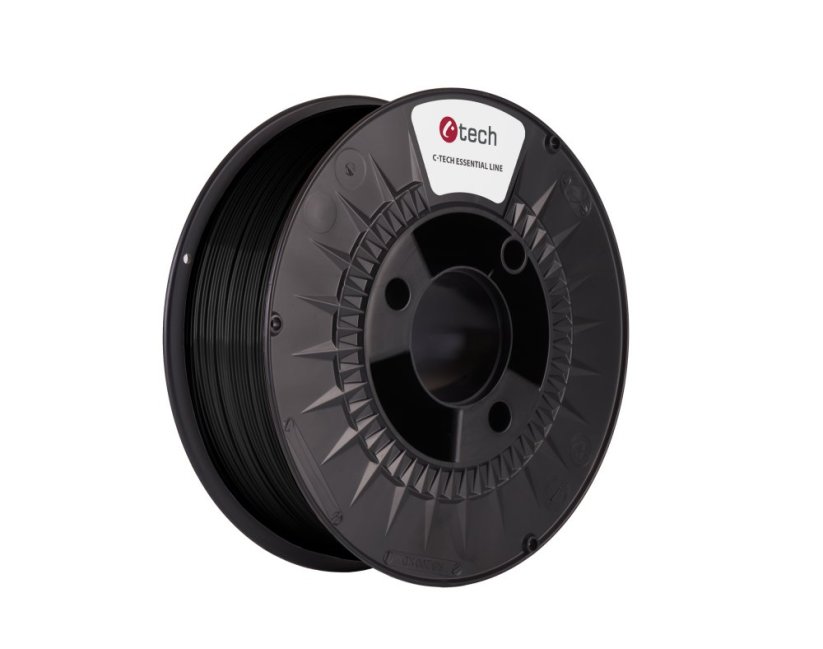 C-Tech Filament Essential, PLA 1 kg | Černá