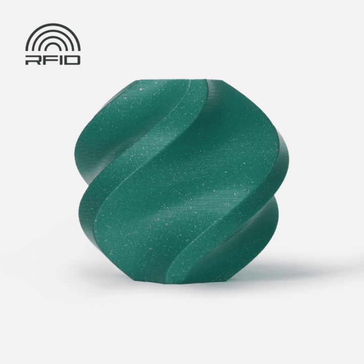 Bambu Lab PLA Sparkle with spool, 1kg | Zelená - Alpine Green