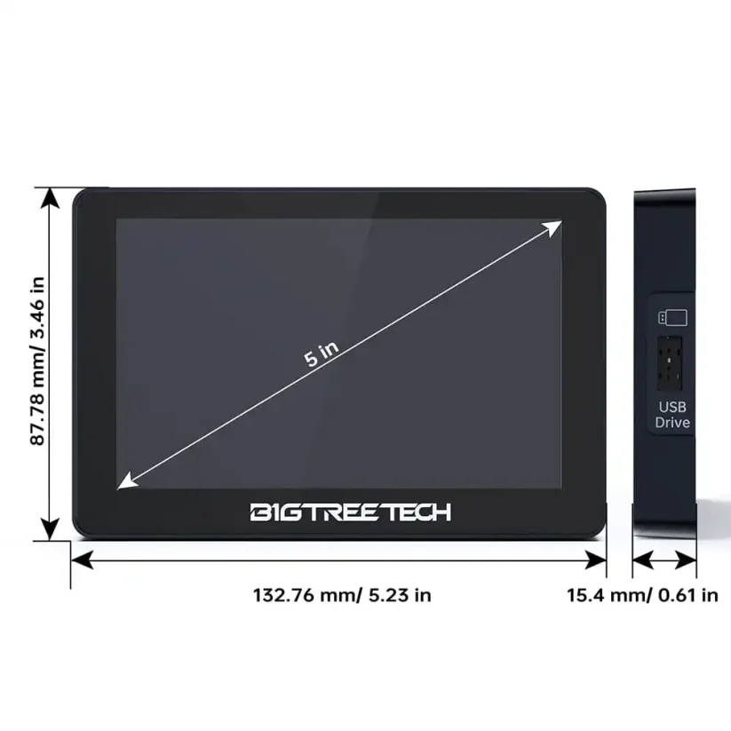BIGTREETECH, BIQU Panda Touch 5'' Display For Bambu Lab Printers V1.1