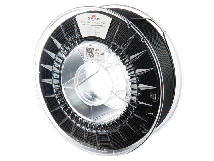 Spectrum Filament PA6 Low Warp CF15S 1.75mm 1kg