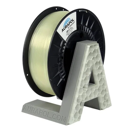 Aurapol Filament PLA 1.75, 1kg, with spool | Natural