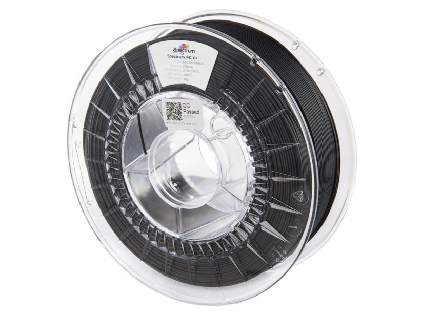 Spectrum filament PC CF 1.75mm 1kg | Carbon Black
