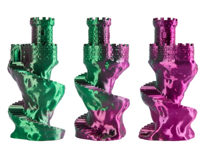 Filament Spectrum PLA Magic SILK 1.75mm, 250g | Raspberry Blush