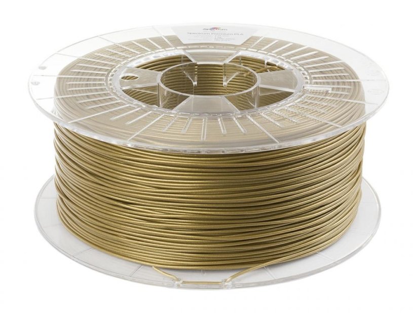 Spectrum filament PLA Glitter 1.75mm 0.5kg | Zlatá - Aztec Gold