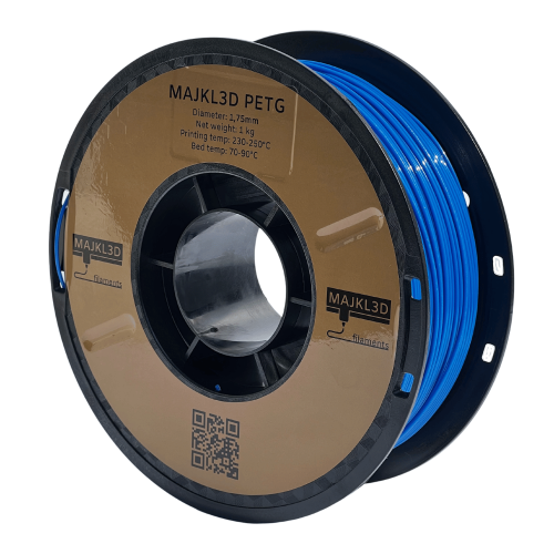Majkl3D-Filaments PETG 1.75mm 1kg | viac farieb - Barva filamentu, Majkl3D-Filaments: Biela