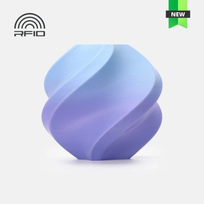 Bambu Lab PLA Basic Multi-Color Gradient 1kg, with spool | Blueberry Bubblegum