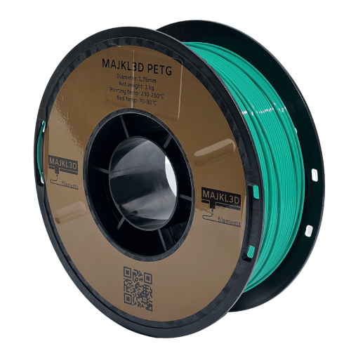 Majkl3D-Filaments PETG 1.75mm 1kg | více barev - Barva filamentu, Majkl3D-Filaments: Zelená