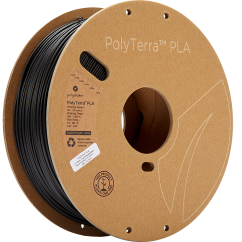 Polymaker PolyTerra PLA 1.75mm 1kg | Čierna - Charcoal Black