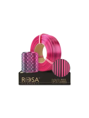 Rosa3D Filament PLA Magic Silk 1.75, 1kg, ReFill | Mistic Purple