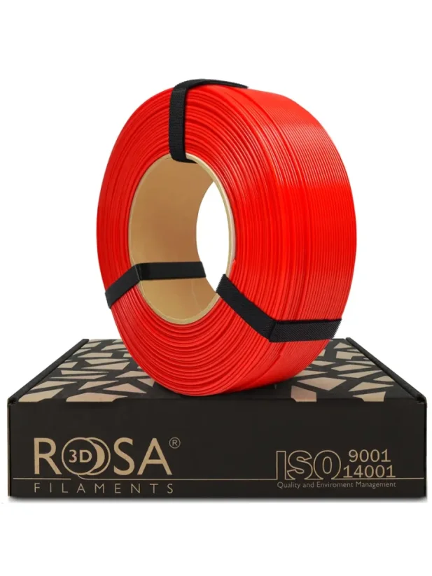 Rosa3D Filament PLA Starter 1.75, 1kg, ReFill | Červená - Red