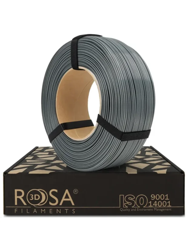 Rosa3D Filament PLA Starter 1.75, 1kg, ReFill | Šedá - Gray
