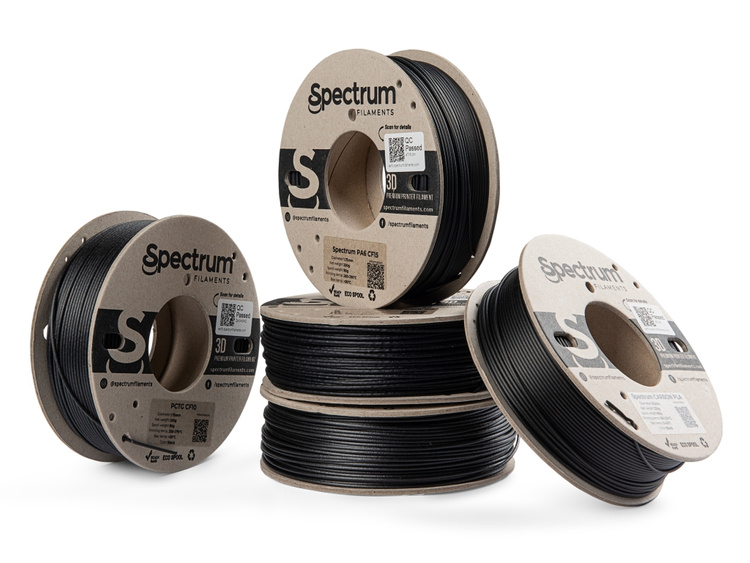 Spectrum Filament 5PACK Carbon Set 1.75mm (5x 0.25kg)