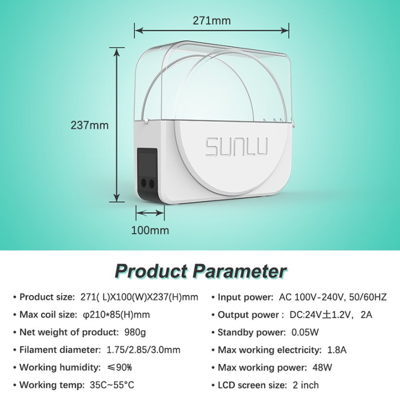 Sunlu FilaDryer S1 Plus