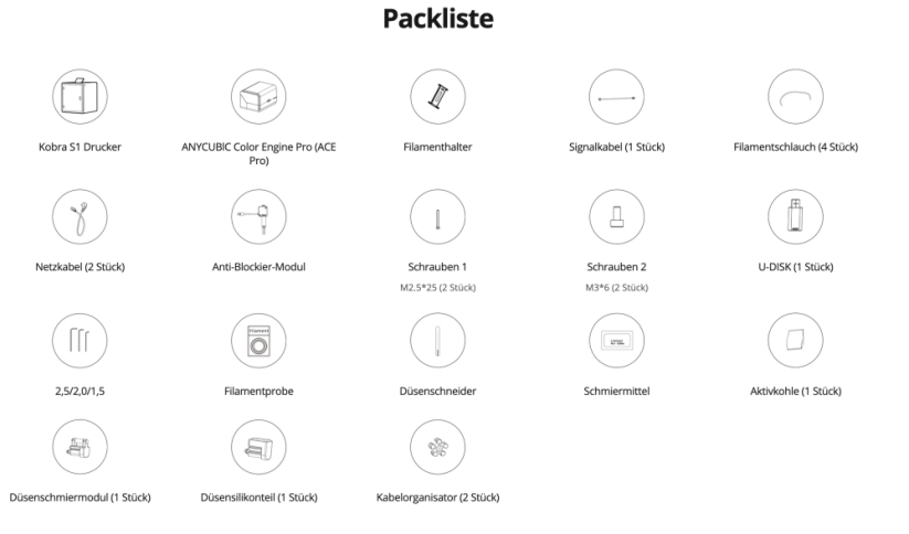 Anycubic Kobra S1 Combo