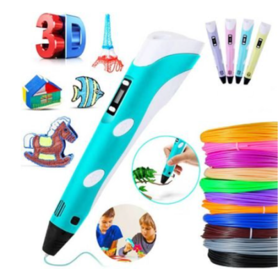 3D Pen Basic with LCD Display | Blue