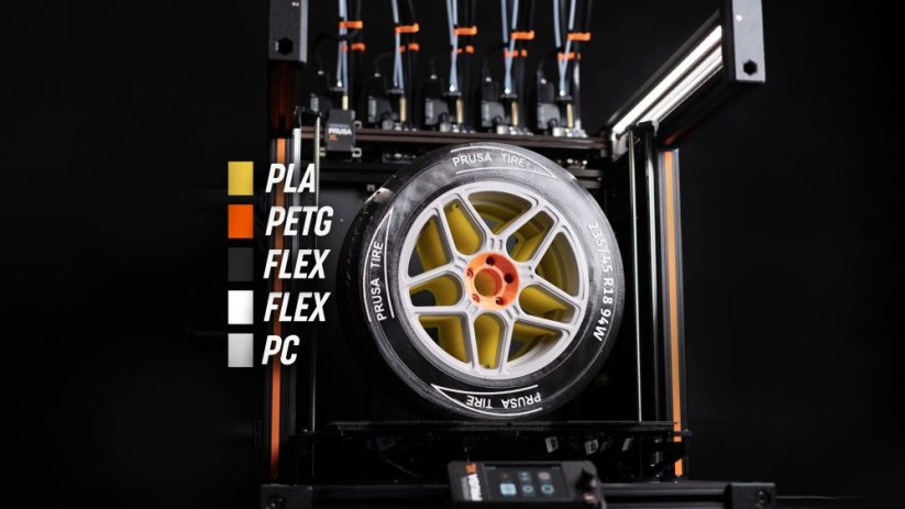 Original Prusa XL s 2 nástrojovými hlavami | Sestavená