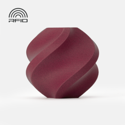 Bambu Lab PLA-CF 1kg, with spool | Červená - Burgundy Red