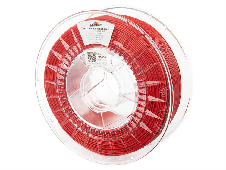 Spectrum Filament PLA High Speed 1.75mm 1kg | Traffic Red