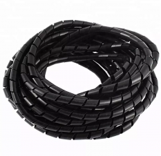Spirálový chránič kabelů 10mm × 10m | černý