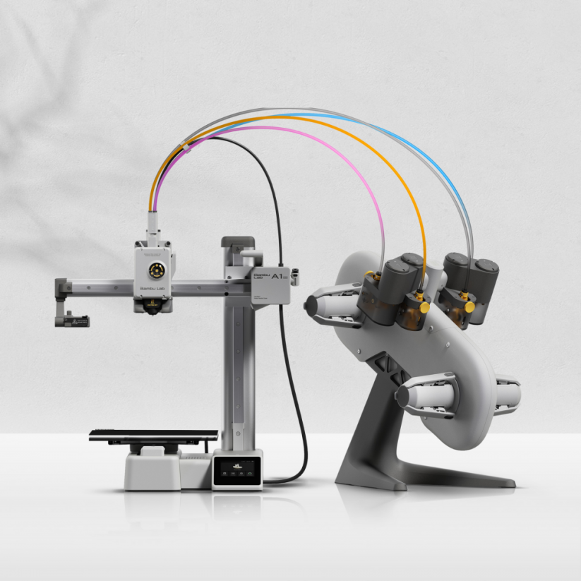 Bambu lab A1/A1mini 用AMS lite 美品 Bambu Lab A1 Mini Combo | AMS Lite, viacfarebná tlač