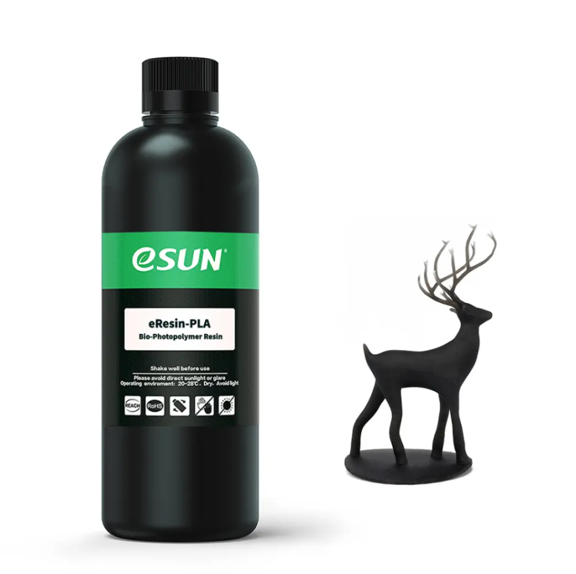 eSUN eResin PLA Resin, 1kg | Černá