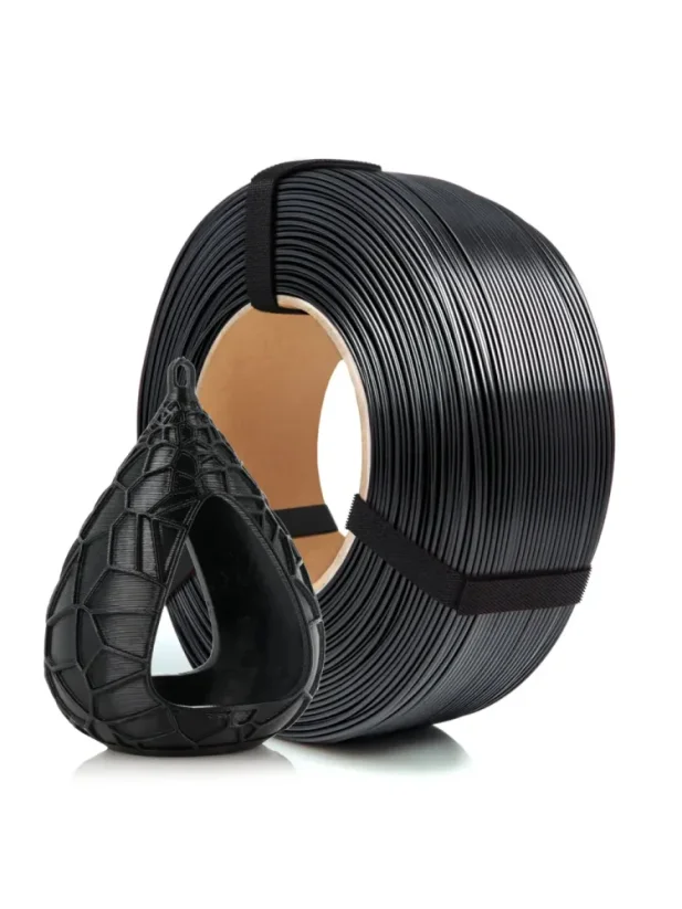 Rosa3D Filament PET-G Standard HS 1.75, 1kg, ReFill | Černá - Black