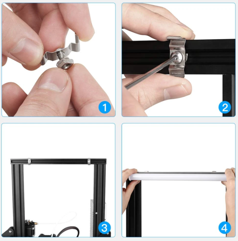 Creality led svetlo pre 3D tlačiarne