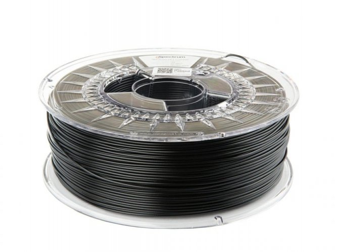 Spectrum filament PET-G HT100 1.75mm 1kg | viac farieb - Farba filamentu, Spectrum: Čierna - Obsidian Black
