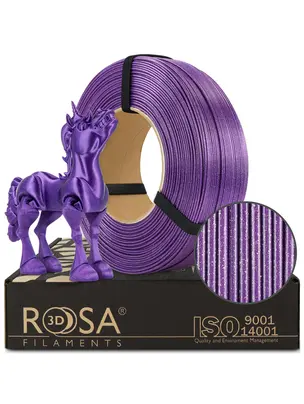 Rosa3D Filament PLA Galaxy 1.75, 1kg, Refill | Fialová - Violet