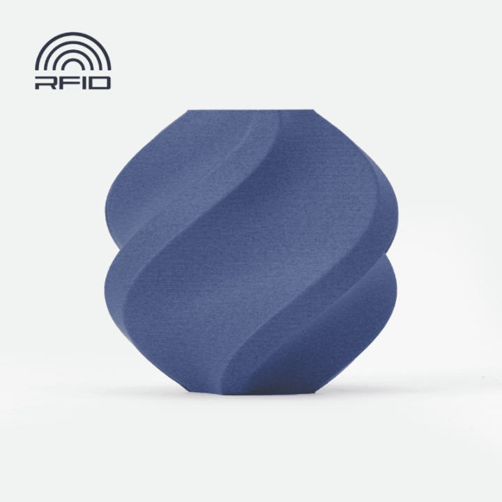 Bambu Lab PLA-CF 1kg, with spool | Modrá - Jeans Blue