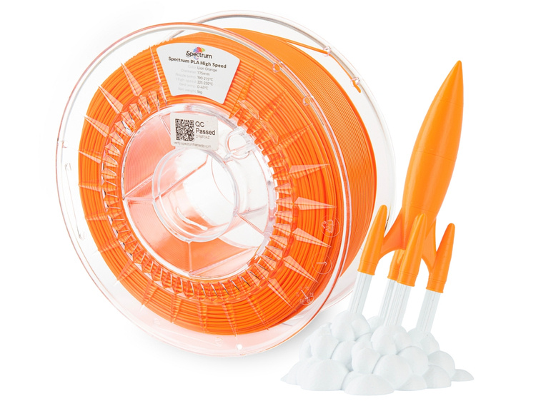 Spectrum Filament PLA High Speed 1.75mm 1kg | Lion Orange