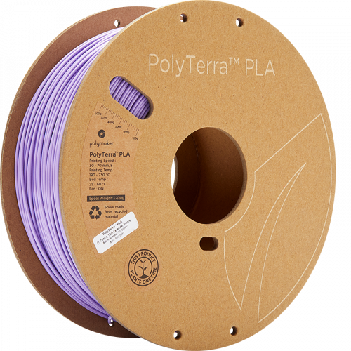 Polymaker PolyTerra PLA 1.75mm 1kg | více barev - Barva filamentu, Polymaker: Hnědá - Wood Brown