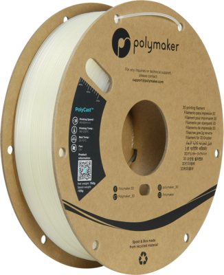 Polymaker PolyCast Natural PVB 1,75mm, 750kg
