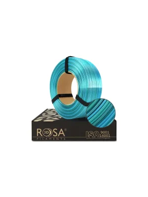 Rosa3D Filament PLA Rainbow Silk 1.75, 1kg, ReFill | Ocean