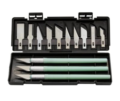 Sada nožů na začišťování