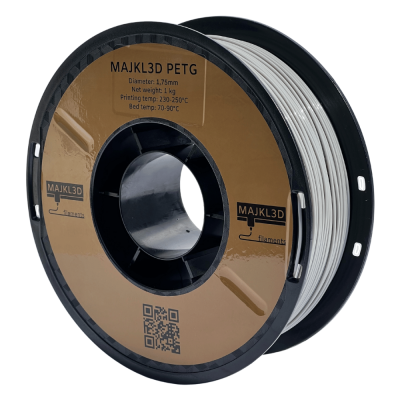 Majkl3D-Filaments PETG 1.75mm 1kg | Šedá