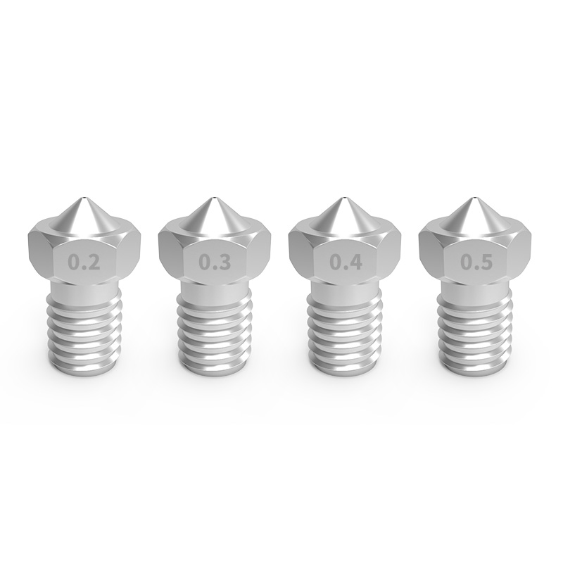 Tryska E3DV6 z nerezové oceli 0.8 mm