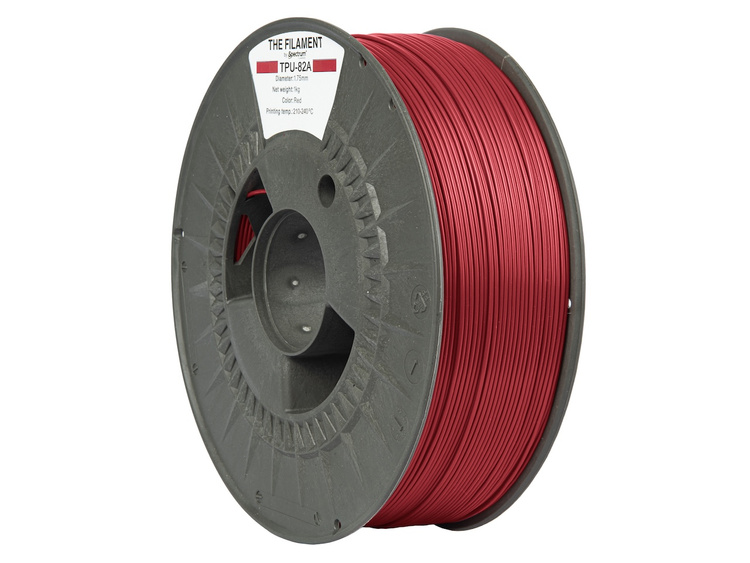 Filament "The Filament" TPU-82A 1.75mm RED 1kg