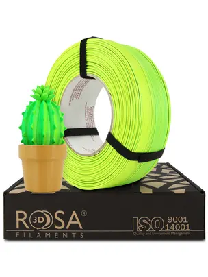 Rosa3D Filament PLA Magic 1.75, 1kg, ReFill | Neon Mojito